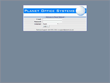 Tablet Screenshot of mail.planet-uk.com